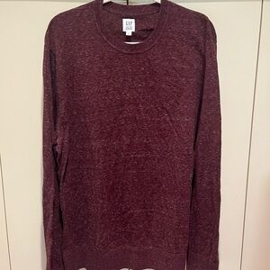 GAP Burgundy Knit Pullover